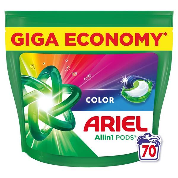 Kapsle na praní Ariel All in 1 PODS Color 70 PD 

