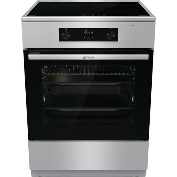 Indukční sporák Gorenje GEIT6C60XPG nerez

