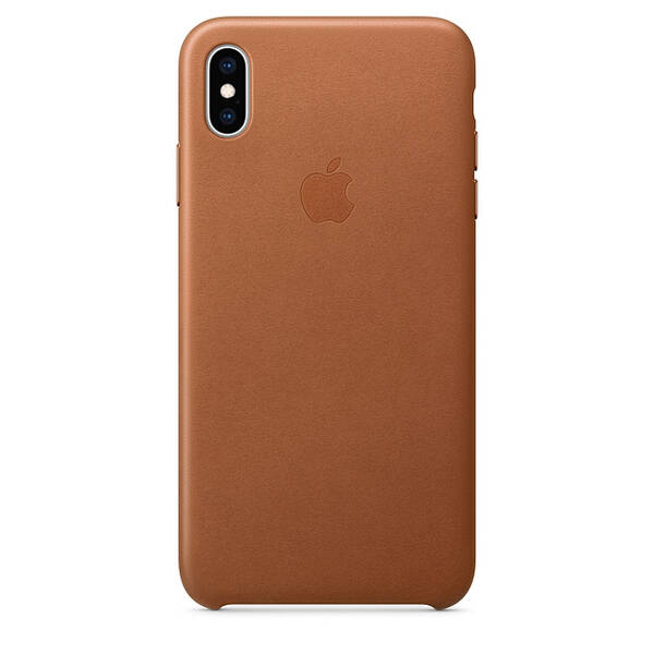 Kryt na mobil Apple pro iPhone Xs - sedlově hnědý 

