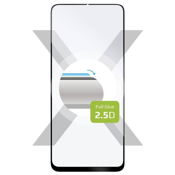 Tvrzené sklo FIXED Full-Cover na Realme X50 5G černé

