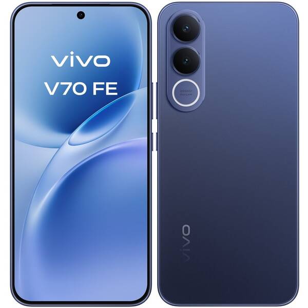 Mobilní telefon vivo V70 FE 5G 8 GB / 256 GB modrý


