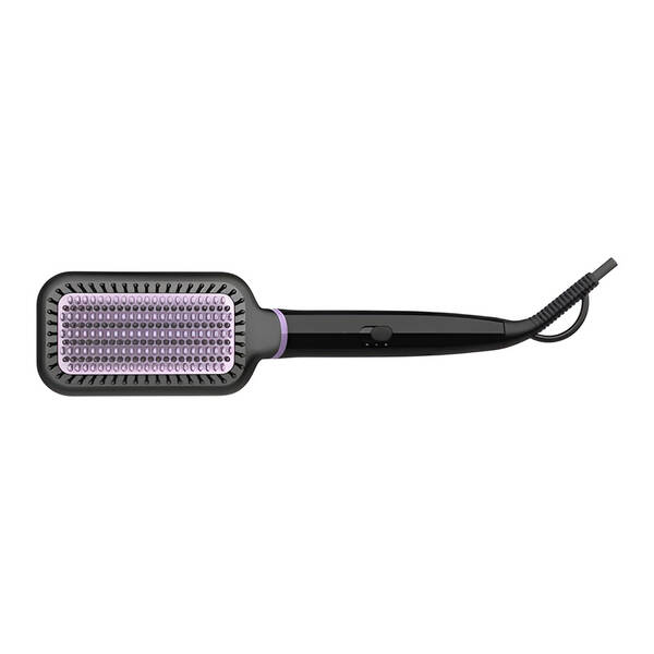 Žehlicí kartáč Philips BHH880/00 černý/fialový

