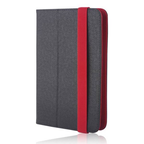 Pouzdro na tablet flipové GreenGo Orbi na tablet 7-8" černé/červené

