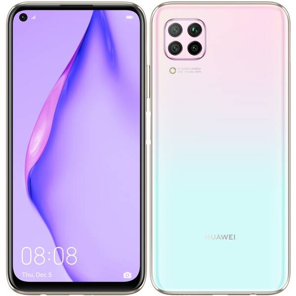 Mobilní telefon Huawei P40 lite (HMS) - Sakura Pink 

