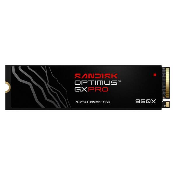 SSD SANDISK Optimus GX PRO 850X Heatsink 2TB PCIe Gen4 NVMe černý

