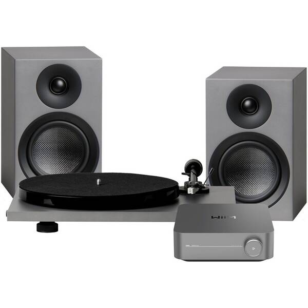Gramofon Pro-Ject WiiM PHONO SET E1 šedý

