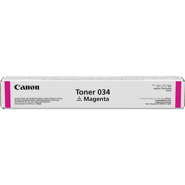 Toner Canon 034, 7300 stran purpurový

