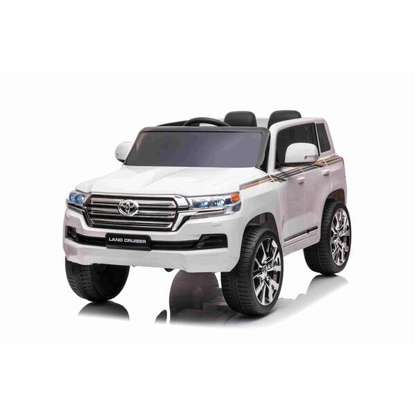 Elektrické autíčko Beneo Toyota Landcruiser 12V bílé 

