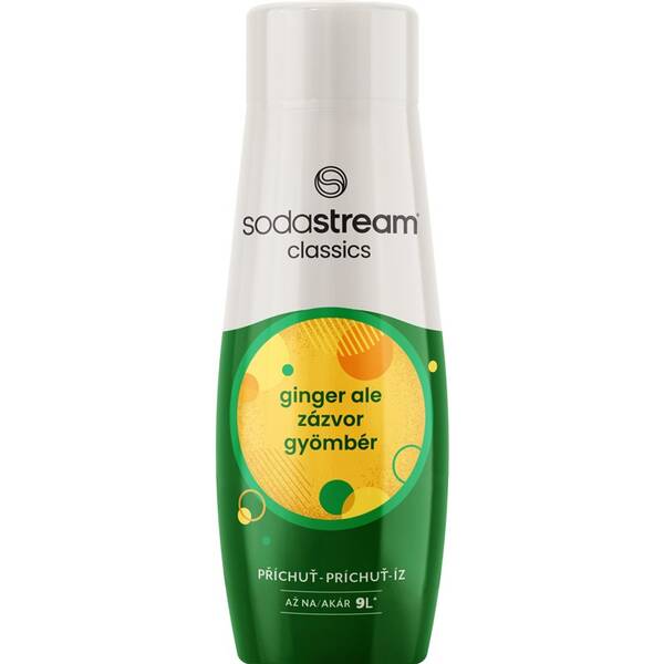 Příchuť pro perlivou vodu SodaStream Ginger ale 440 ml 

