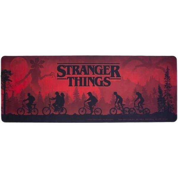 Podložka pod myš Alltoys Stranger Things classic logo černá

