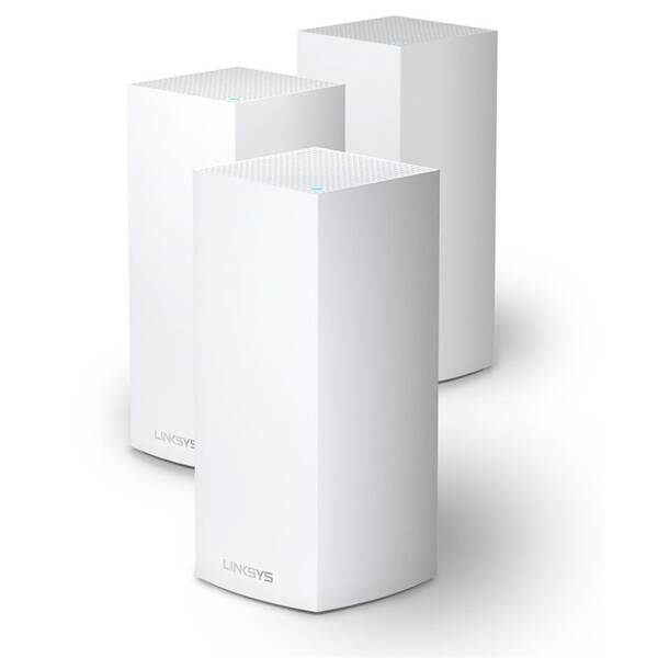 Komplexní Wi-Fi systém Linksys Velop AX4200 Tri-Band Mesh System, 3-pack bílá barva
