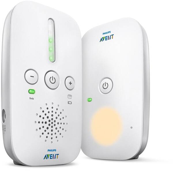 Dětská elektronická chůva Philips SCD502/26 bílá

