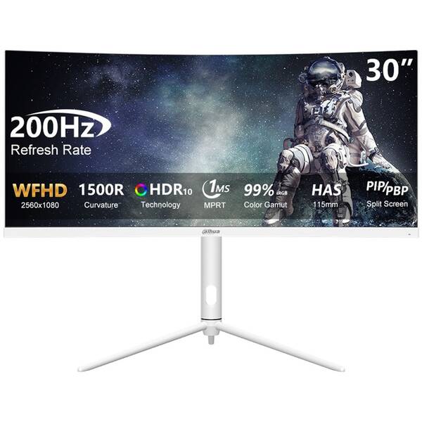 Monitor Dahua LM30-E330CW bílý

