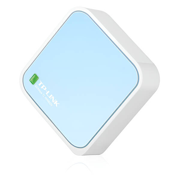 Router TP-Link TL-WR802N Nano bílý/tyrkysový

