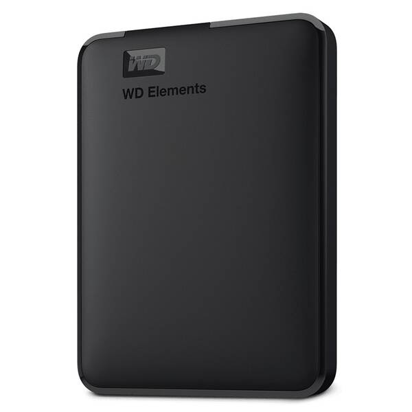 Externí pevný disk 2,5" Western Digital 750GB černá barva
