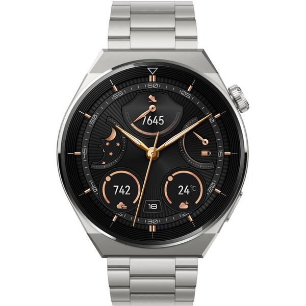 Chytré hodinky Huawei Watch GT 3 Pro 46 mm - Light Titanium Case + Light Titanium Strap 

