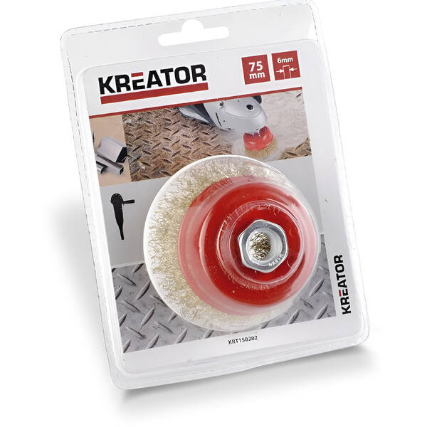 Brusný kartáč Kreator KRT150202 M14 75mm 


