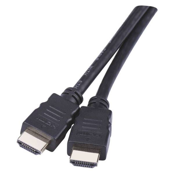 Kabel EMOS HDMI/HDMI 2.0, 1,5m s ethernetem černý

