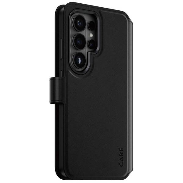 Pouzdro na mobil flipové PanzerGlass CARE Tango 2v1 MagSafe na Samsung Galaxy S26 Ultra černé


