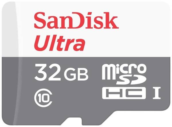 Paměťová karta SANDISK 32GB UHS-I U1 (80R/48W) šedá


