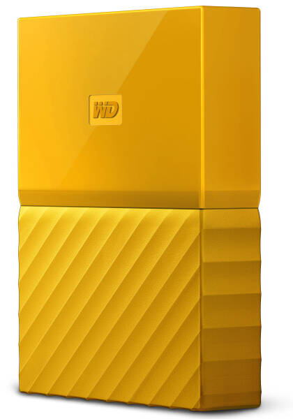 Externí pevný disk 2,5" Western Digital 2TB, USB 3.0 žlutý

