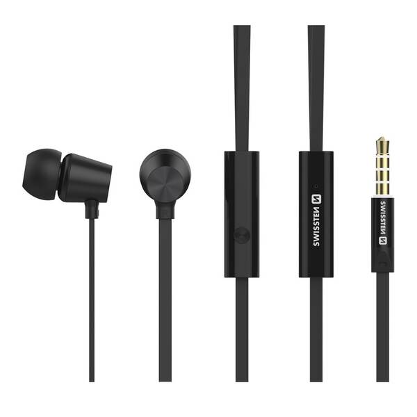 Sluchátka Swissten Dynamic YS500 černá

