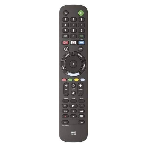 Dálkový ovladač One For All pro TV Sony černý


