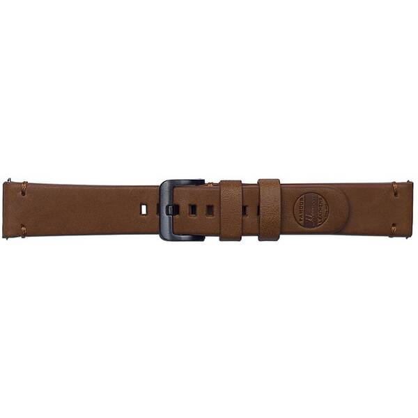 Řemínek Samsung kožený pro Galaxy Watch GP-R815BR 20mm hnědý


