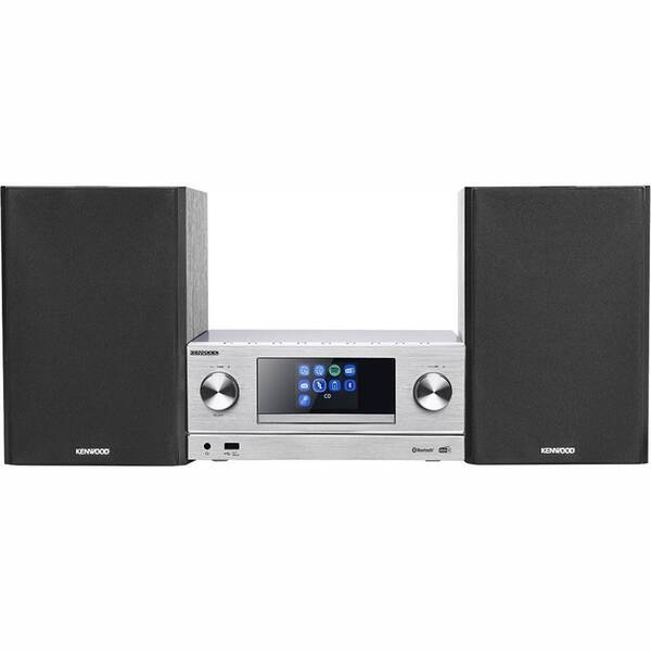 Mikrosystém KENWOOD M-9000S černý/stříbrný

