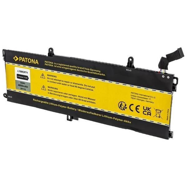 Baterie PATONA pro LENOVO Thinkpad P53S/T590 4800mAh Li-Pol 11,55V L18M3P71 

