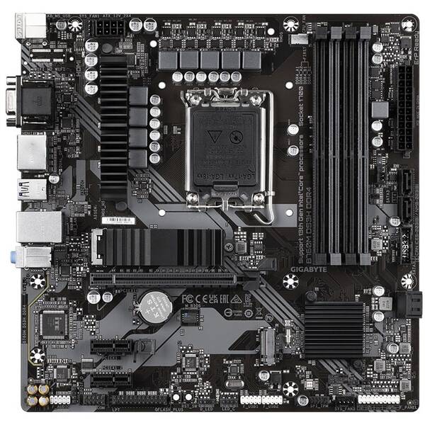 Základní deska GIGABYTE B760M DS3H DDR4 


