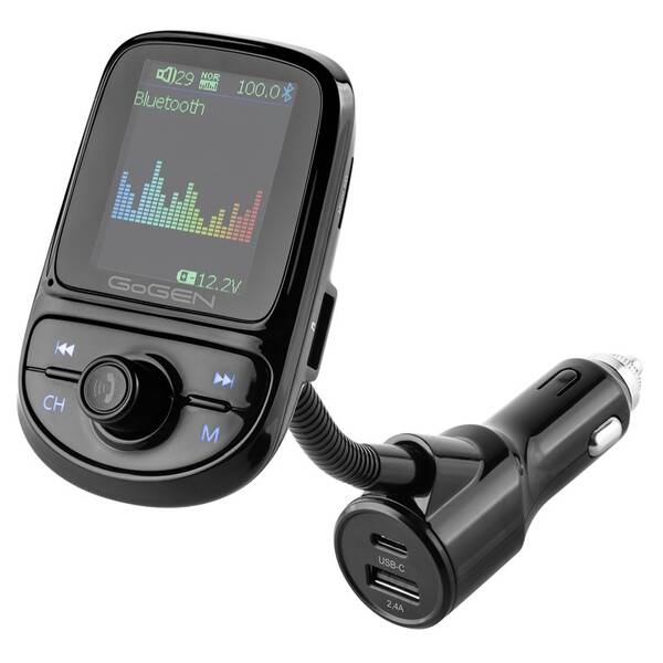 FM Transmitter GoGEN CTR 585 BT C N černá barva
