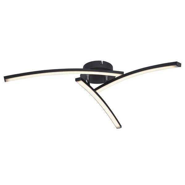 Stropní svítidlo GLOBO Tansy I, LED, 18W černé

