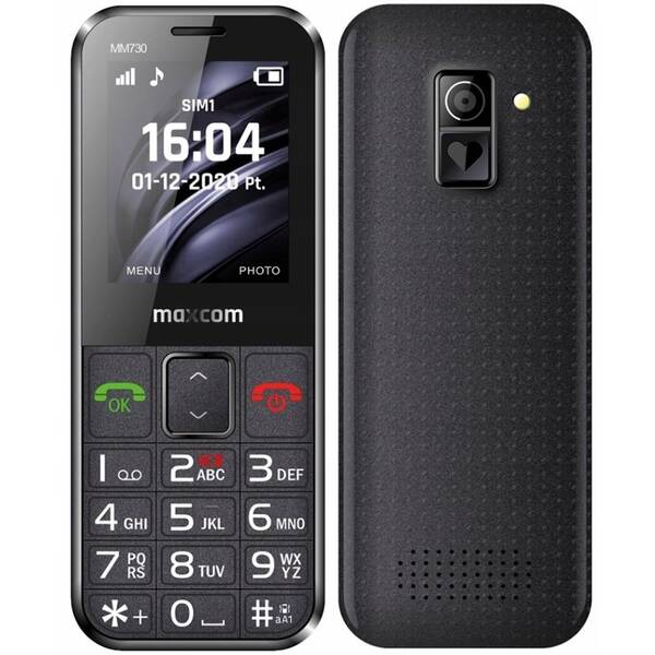 Mobilní telefon MaxCom Comfort MM730 černý

