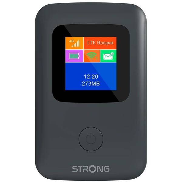 Přenosný hotspot Strong 4G 150C s displejem černý

