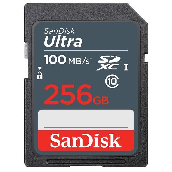 Paměťová karta SANDISK 256GB UHS-I U1 (100R/20W) 

