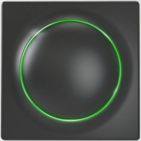 Ovladač Fibaro Fibaro Walli ovladač, Z-Wave Plus, antracit 

