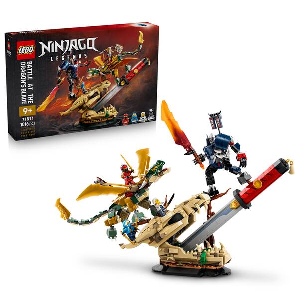 Stavebnice LEGO® NINJAGO® 71871 Bitva u Dračí čepele 


