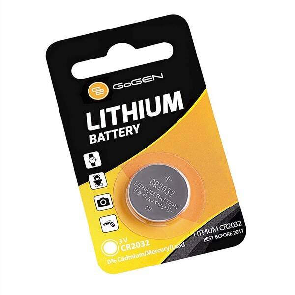 Baterie lithiová GoGEN CR2032, blistr 1ks 

