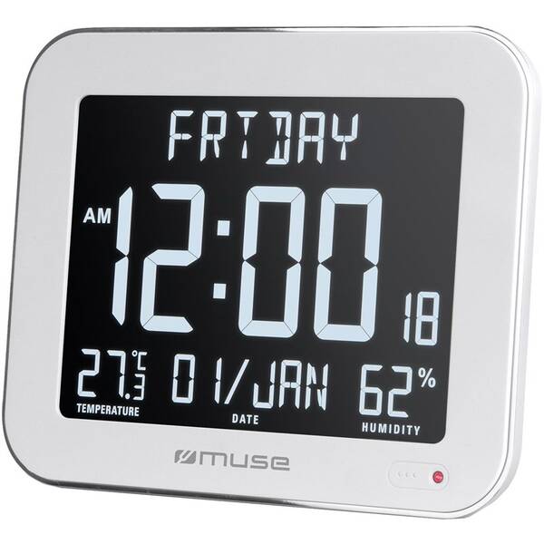 Nástěnné hodiny MUSE M-090 WMC bílé

