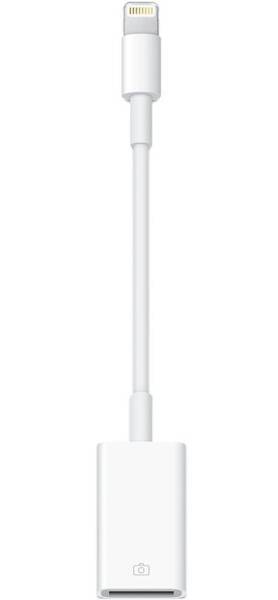 Redukce Apple Lightning/USB bílá

