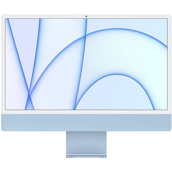Počítač All In One Apple 24" M1 8x GPU, 8GB, 256GB, CZ - Blue 

