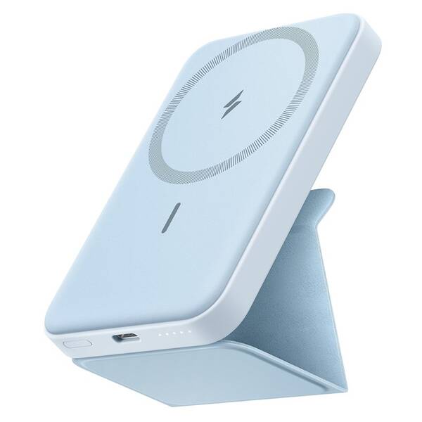 Powerbanka Anker PowerCore Mag-Go 5000 mAh modrá

