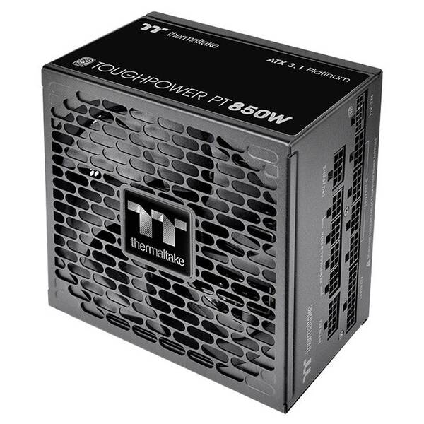 Zdroj Thermaltake 850W Toughpower PT, modular, 80+ Platinum černý

