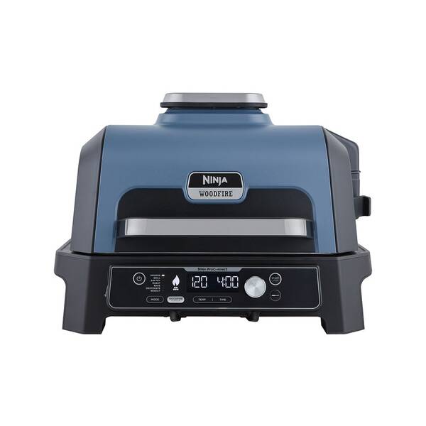 Gril Ninja OG901EU Woodfire Pro Connect XL Electric Outdoor BBQ Grill & Smoker černý/modrý

