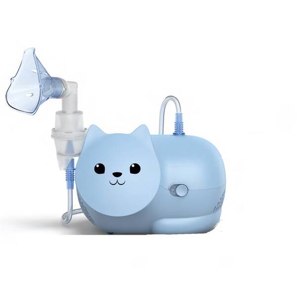 Inhalátor kompresorový OMRON Nami Cat (C303K-KDE) modrý

