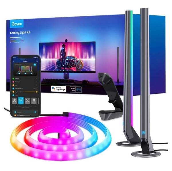 LED světlo Govee DreamView G1 Pro 24"-29" černé

