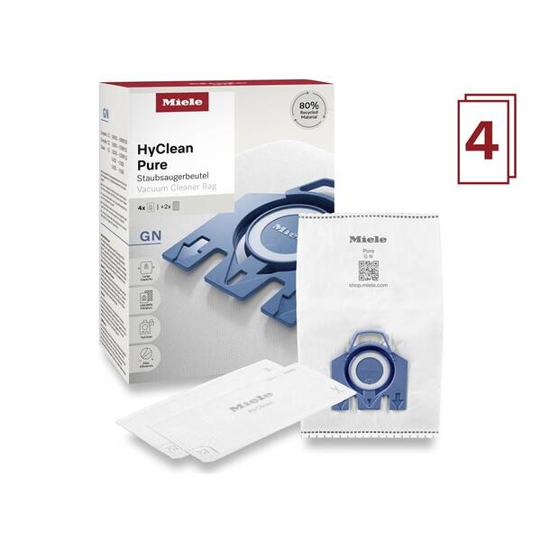 Sáčky do vysavače Miele HyClean Pure GN (4 ks) 

