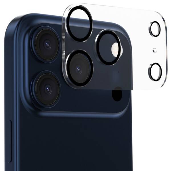 Ochranné sklo čočky fotoaparátu Mobile Origin Easy Lens Full Cover na Apple iPhone 17 Pro Max průhledné

