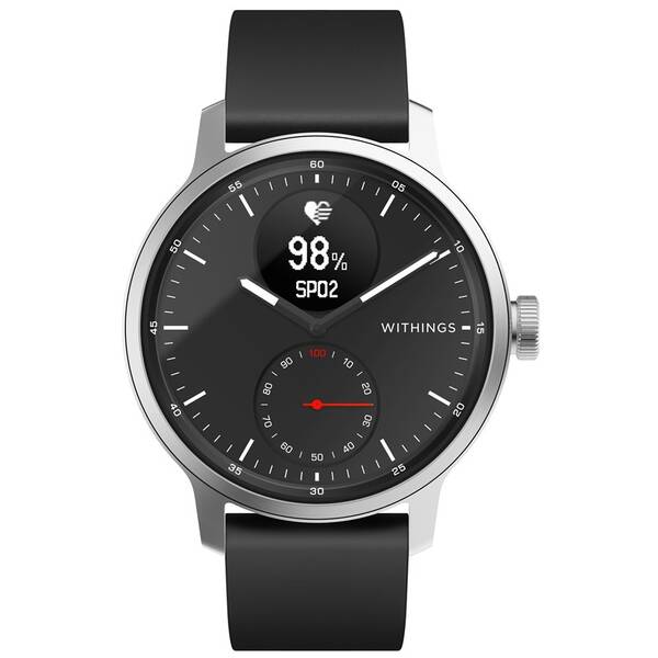 Chytré hodinky Withings Scanwatch 42 mm černé

